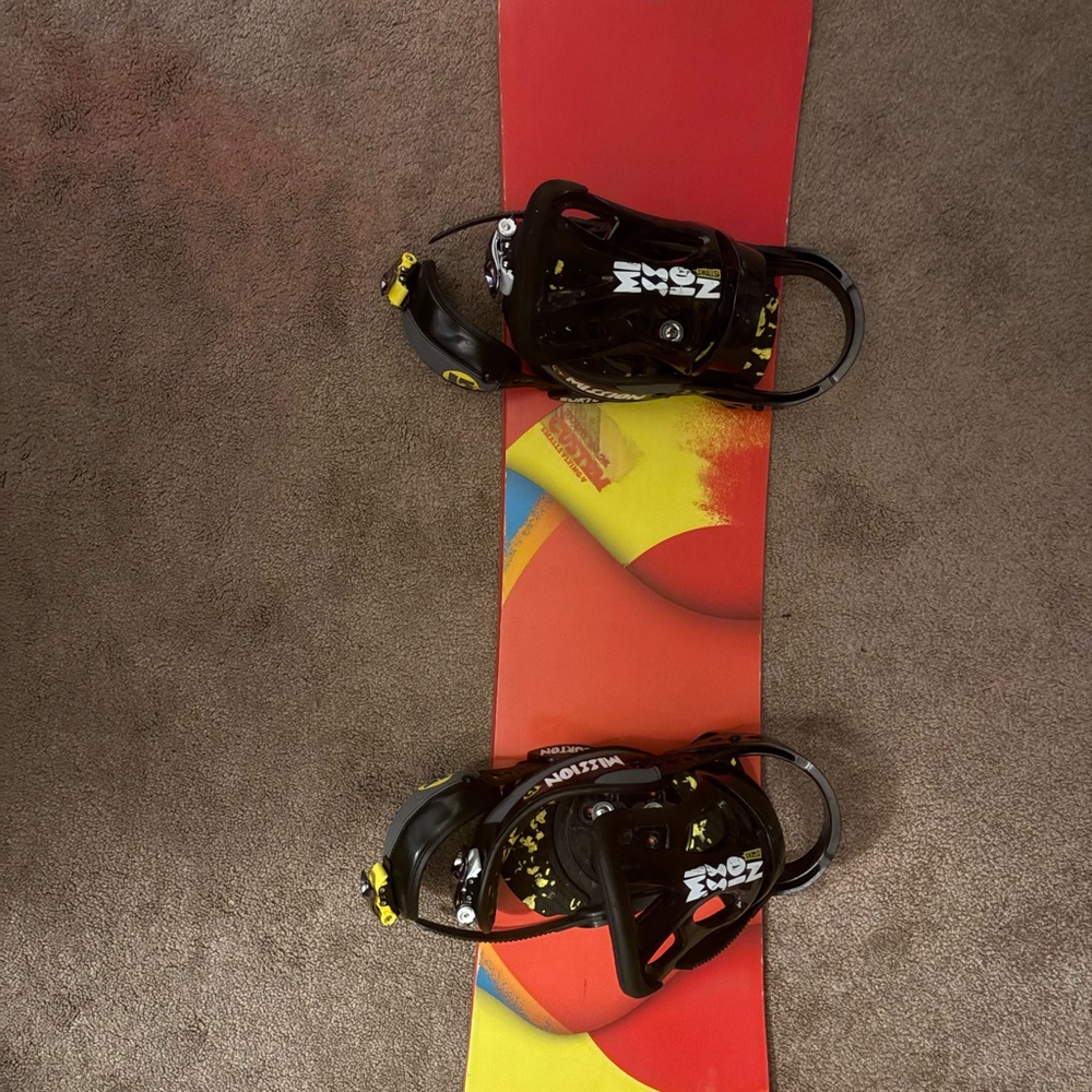 Burton Kids Snowboard - Red, Blue, Yellow - Picture 2 of 6